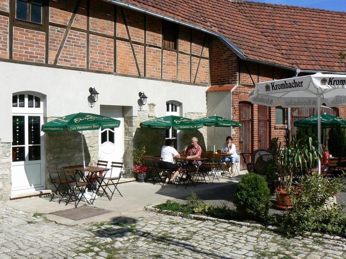 Pension Schuetze Daasdorf am Berge Esterno foto